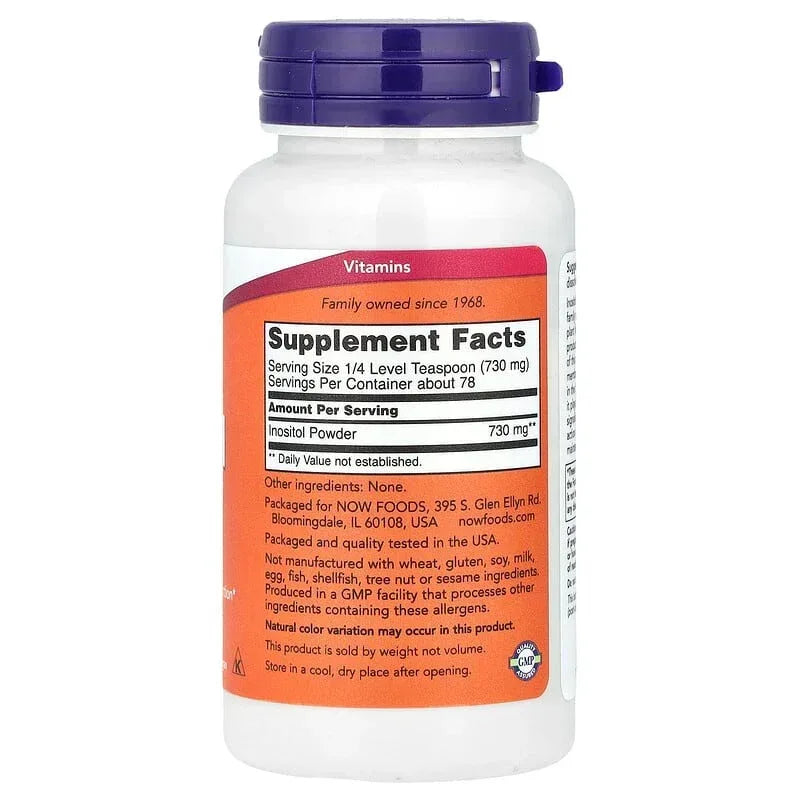 NOW Foods, Inositol Powder