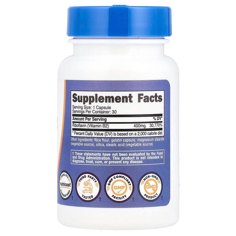 Nutricost, Vitamin B2
