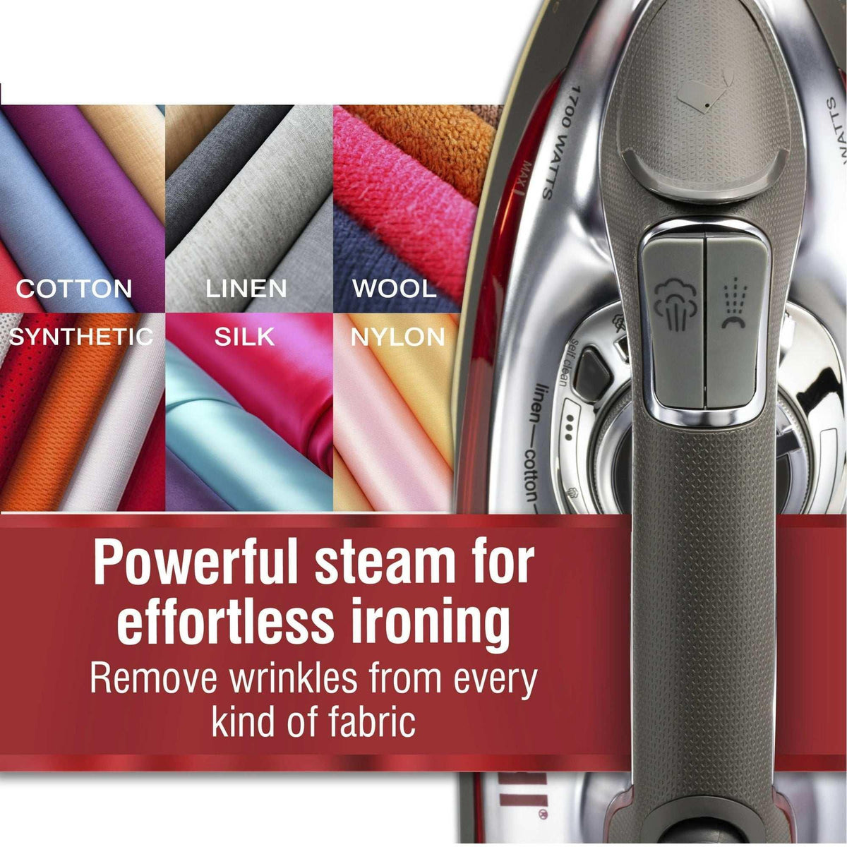 CHI Professional Iron, Titanium-infused Ceramic Soleplate, 13101