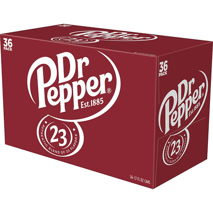 Dr. Pepper Soda, 36 pk./12 oz. cans