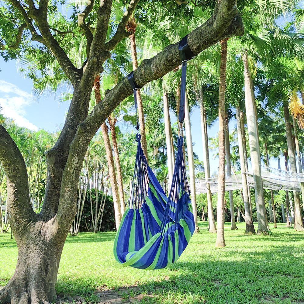 QUANFENG QF Hanging Hammock Chair Patio Indoor and Outdoor Hammock Swing Support 330 lbs