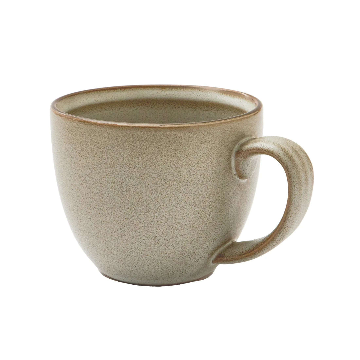 (2 pack) Better Homes and Gardens Banks Cream 14.2-ounce Stoneware Mug
