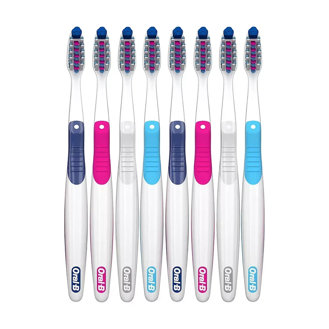 Oral-B Cross Action Manual Toothbrushes, 8 pk.