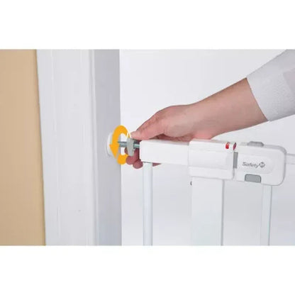 Safety 1St Easy Install Walk-Through Gate, 38" X 28" - White (Choose Pack Size)