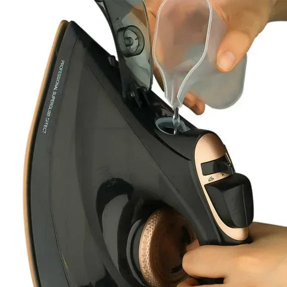 RAF Electric Steam Iron – 2000W Non-Stick Soleplate Iron with Adjustable Steam, Vertical Steaming, Auto Shut-Off & Anti-Drip – Lightweight & Powerful for Home and Travel Use