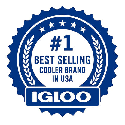Igloo Small Cooler, 9 Quart Laguna Ice Chest, 13 Can Capacity, Red