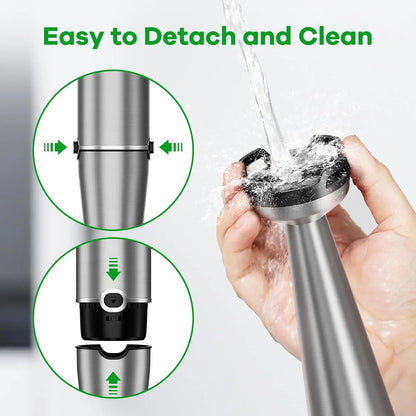 Boyun Daj Immersion Blender,1100W 5-in-1 Hand Blender,Trigger Speed Control with 600ml Beaker,Chopper,Whisk & Milk Frother–Ideal for Soup,Baby Food,Sauce & Puree