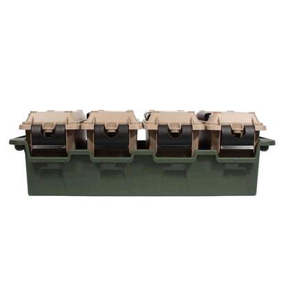 Greenmade Store-All Storage Crate, 4-Pack