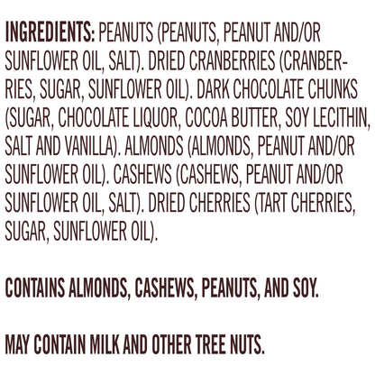 Second Nature Wholesome Medley Trail Mix, 12 oz, 8 Count – Gluten Free Single-Serve Snack Bags