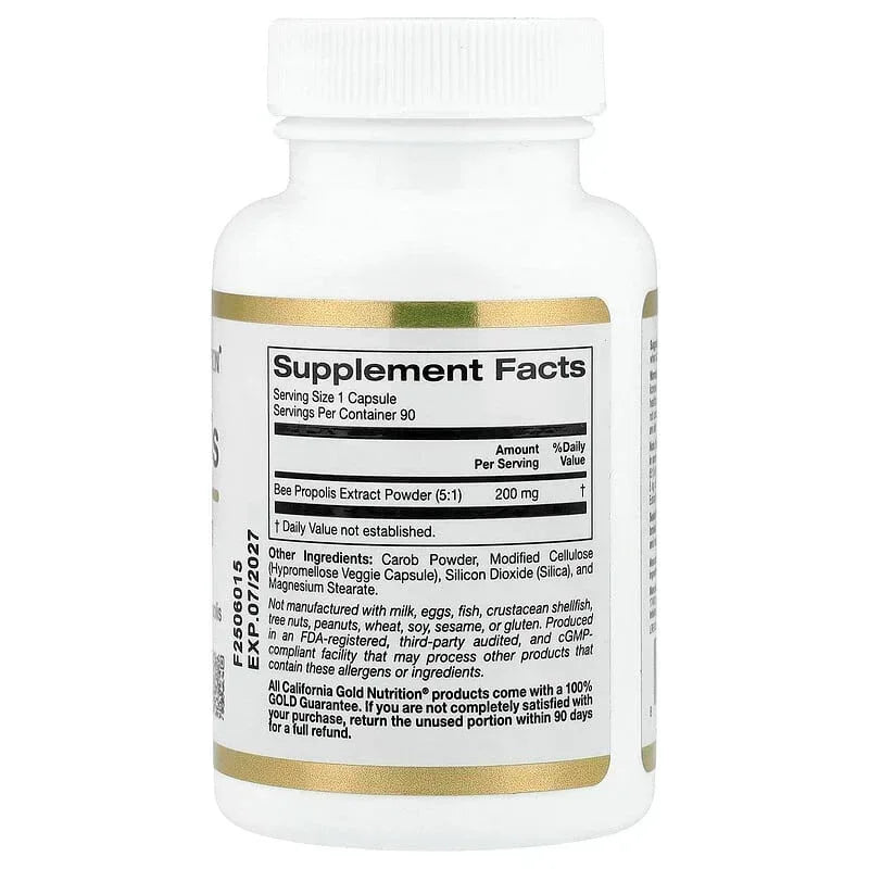 California Gold Nutrition, Bee Propolis, 1,000 mg