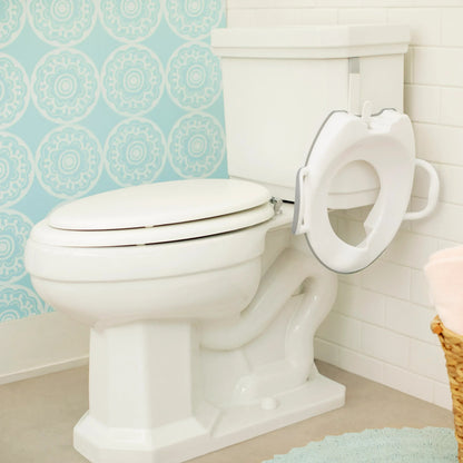 Munchkin® Sturdy™ Toddler Potty Seat, Built-in Handles, Gray, Unisex