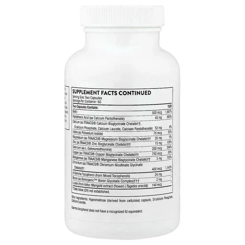 Thorne, Basic Nutrients 2/Day, 60 Capsules