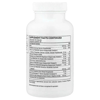 Thorne, Basic Nutrients 2/Day, 60 Capsules
