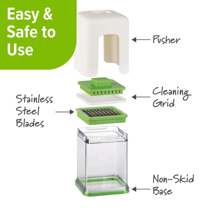 Prep Solutions French Fry Cutter and Vegetable Chopper White