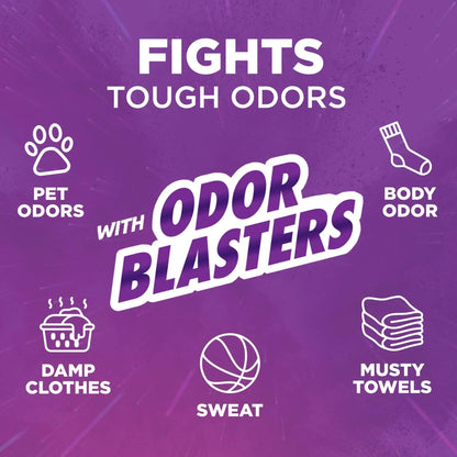 ARM & HAMMER Plus OxiClean Odor Blasters Liquid Laundry Detergent, Fresh Scent, 77 Loads