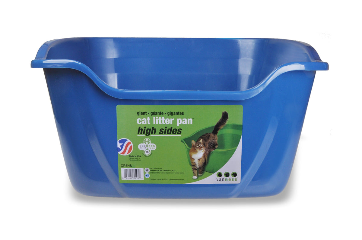 Van Ness High Sided Cat Litter Box, Giant, Color May Vary