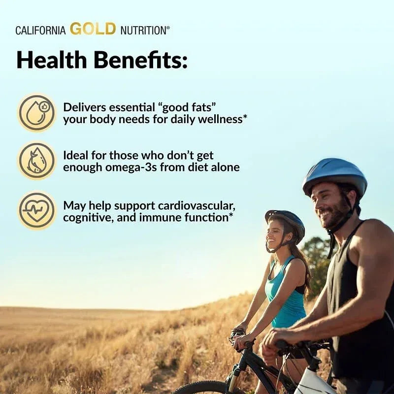 California Gold Nutrition, Omega 800 Ultra-Concentrated Omega-3 Fish Oil, kd-pur® Triglyceride Form (1,000 mg per Softgel)