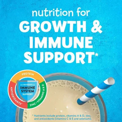 Pediasure Nutritional Grow & Gain Shake with Fiber and Immune Support, Vanilla (7.4 Fl. Oz., 24 Pk.)