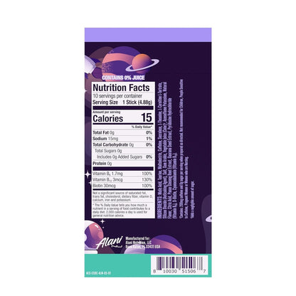 Alani Nu ORANGE KISS Energy Sticks, Energy Drink Powder, 200mg Caffeine, Pre Workout Performance with Antioxidants, On-The-Go Drink Mix, Biotin, B Vitamins, Zero Sugar, 5-10 Calories, 10 Pack