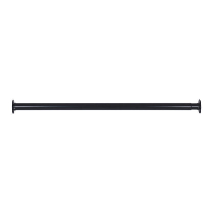 (2 pack) Better Homes & Gardens 33–60" Steel Adjustable Closet Rod for Adult, Black