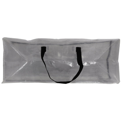 Mainstays Heavy Duty Storage and Moving Bag, Clear, 20 Gallon, 2 Pack