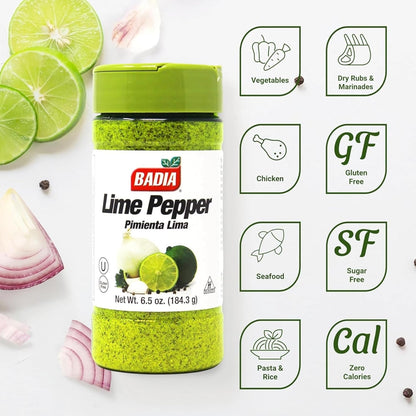Badia Lemon Pepper Seasoning, 24 oz - Pepper, Garlic & Onion, Zesty Citrus Blend for Chicken, Seafood & Vegetables
