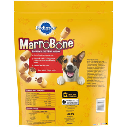 Pedigree Bone Marrow Dog Treats, Real Beef Flavor Dry Dog Treats, 6 lb. Bag