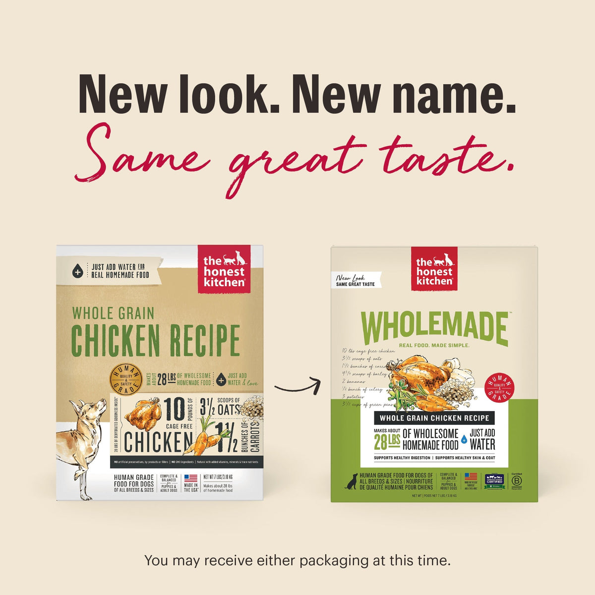 The Honest Kitchen Revel: Natural Human Grade Dehydrated Dog Food, Chicken & Organic Grains