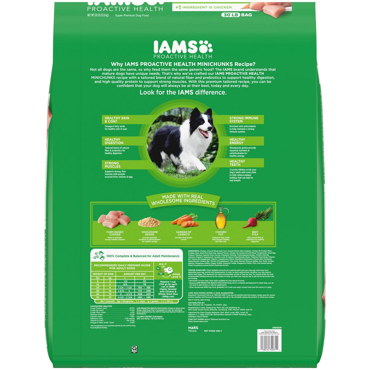 IAMS Proactive Health Adult Minichunks Chicken & Whole Grain Recipe Dry Dog Food