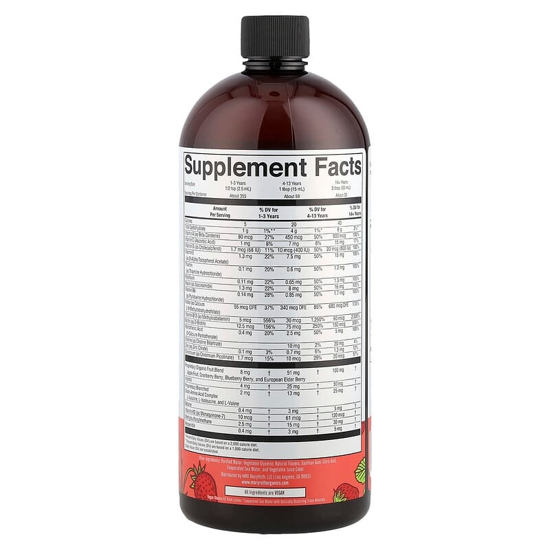 MaryRuth's, Liquid Morning Multivitamin Essentials