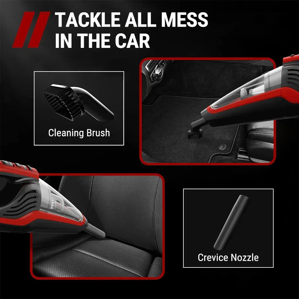 VacLife Cordless Handheld Vacuum, Car Vacuum Cleaner Rechargeable with Motorized Brush, Powerful Stair Vacuum