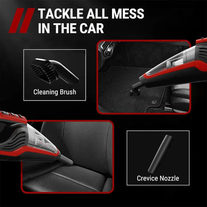VacLife Cordless Handheld Vacuum, Car Vacuum Cleaner Rechargeable with Motorized Brush, Powerful Stair Vacuum