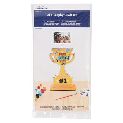 DIY Trophy Arts and Crafts Kit, 5 Pieces, Father's Day by Way To Celebrate