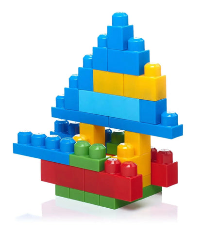 Mega Bloks First Builders Big Building Bag, 80-Piece (Classic)