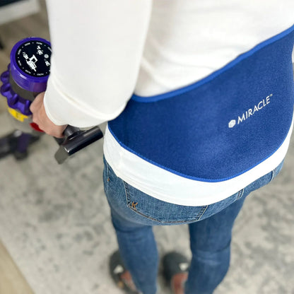 Miracle Back Relief Gel-Infused Compression Wrap, 360-Degree Neck, Shoulder & Back Support