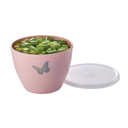 Dolly Parton Plastic Mixing Bowls with Air-Tight Lids, Set of 4, Blush