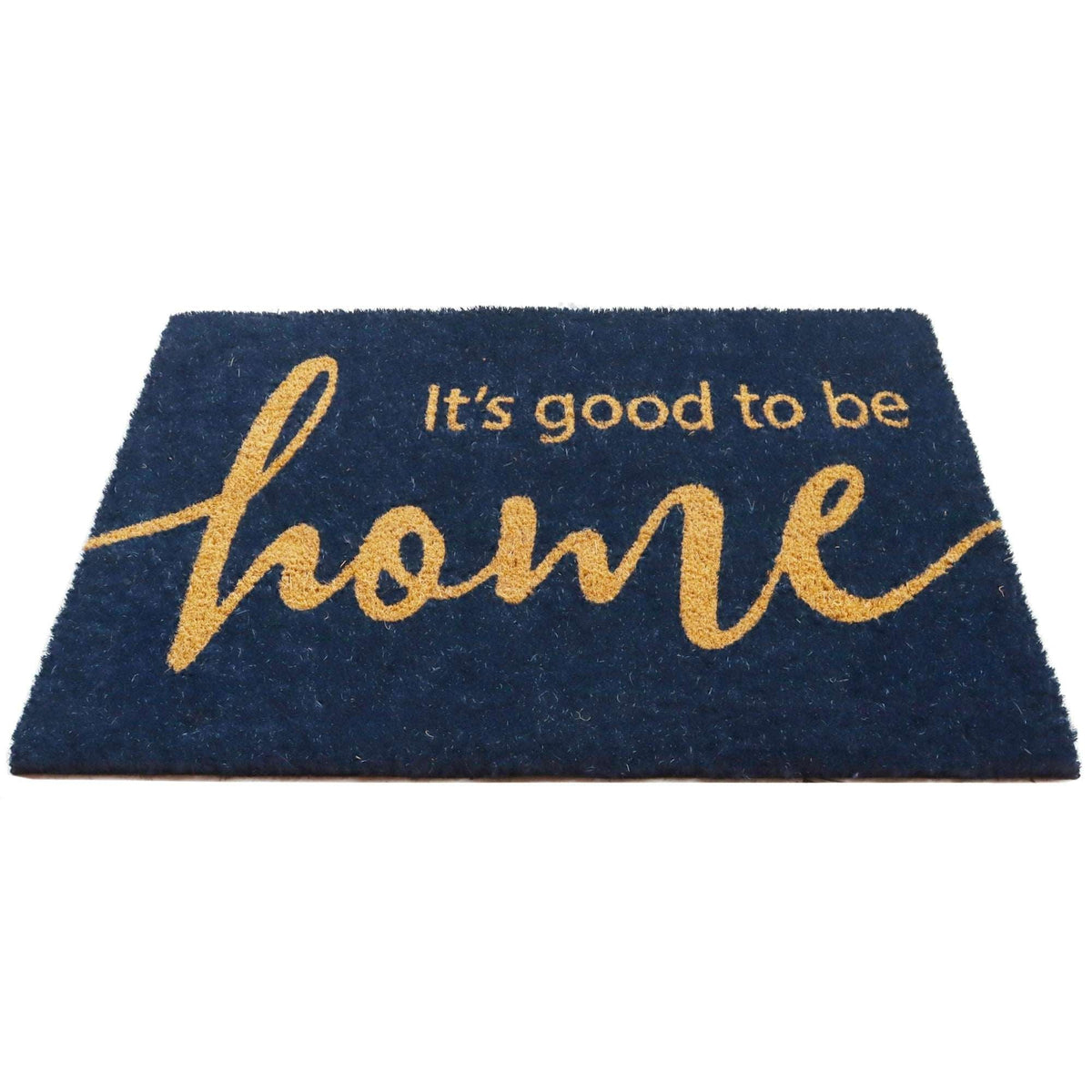 Mainstays Coir Navy Good To Be Home Doormat 18"x30"