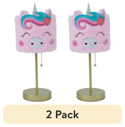 Hello Kitty Plush Table Lamp 15" H - Adorable Plush Light for Kids' Rooms