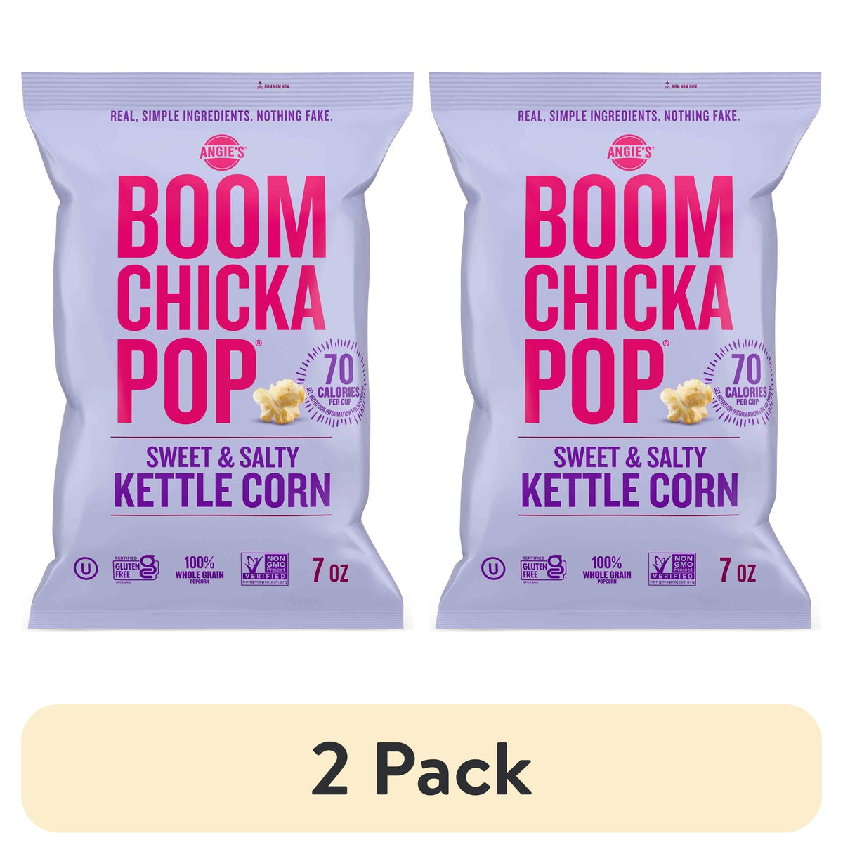 Angie's BOOMCHICKAPOP Sweet & Salty Kettle Corn, 7 oz.