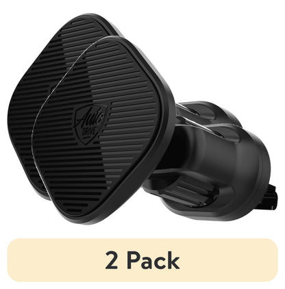 Auto Drive Magnetic Air Vent Mount Phone Holder with Stable Hook and Built-in Four Strong Magnets