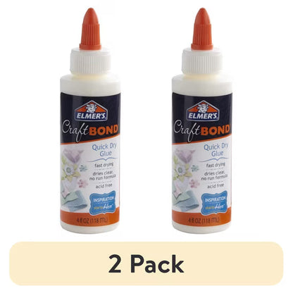 Elmer's Craft Bond Quick Dry Glue, 4 oz.