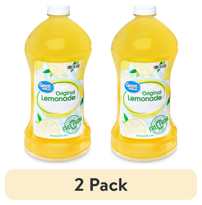 Great Value Original Lemonade, 96 fl oz