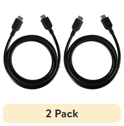 Onn. 4ft HDMI Cable, Black Color