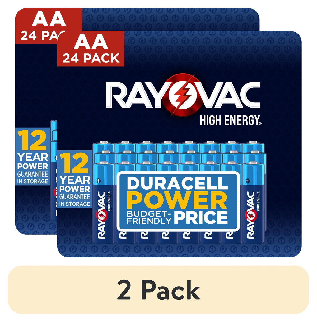 Rayovac High Energy AA Batteries (24 Pack), Double A Batteries