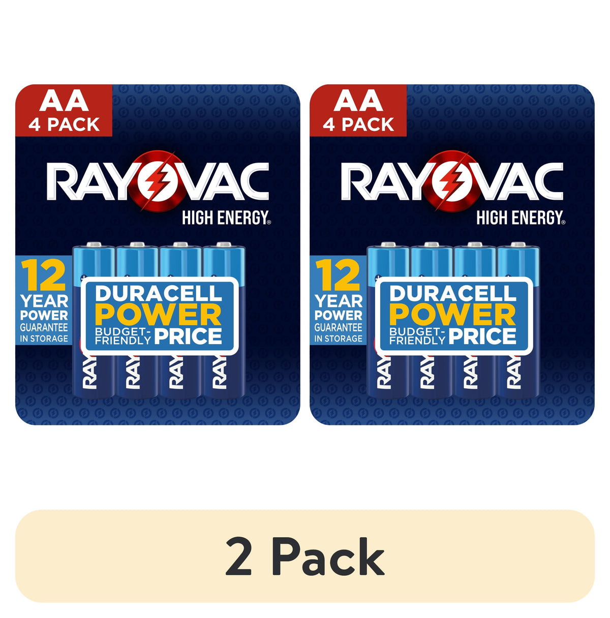Rayovac High Energy AA Batteries (4 Pack), Double A Batteries