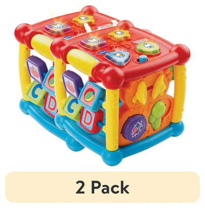 VTech Baby Busy Learners Activity Cube - Interactive Learning Toy for Infants & Toddlers