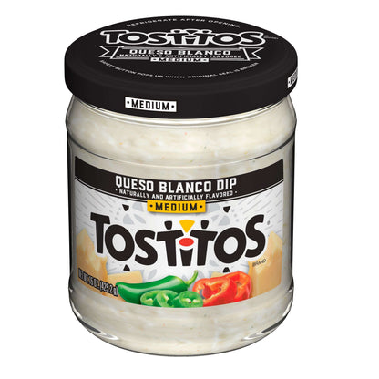 Tostitos Queso Blanco Dip, 15.0 oz Jar