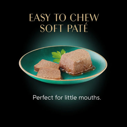 Sheba Perfect Portions Kitten Variety Flavors Pate Wet Cat Food, 2.6 oz Twin-Pack Trays (12 Pack)