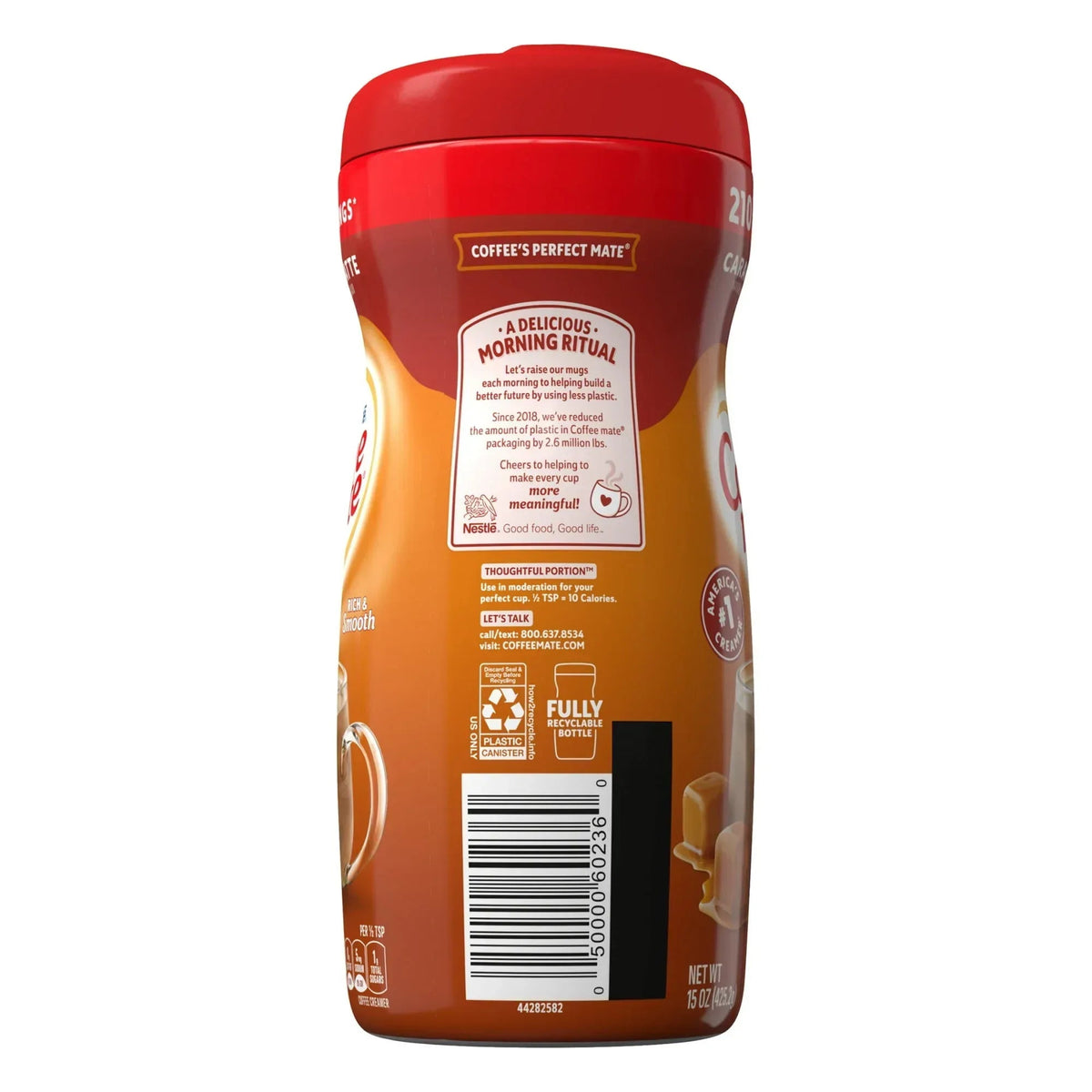 Nestle Coffeemate Caramel Latte Coffee Creamer, 15 oz