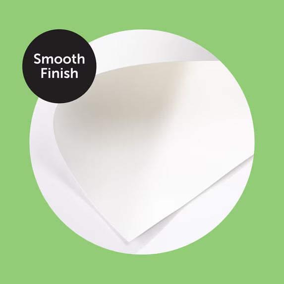 Astrodesigns White Cardstock, 8.5" x 11", 65 lb./176 Gsm, 97 Brightness, 175 Sheets